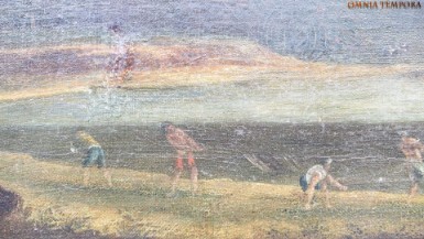 Dipinto Scuola romana - meta' XVIII secolo - olio su tela - misura cm 57x42