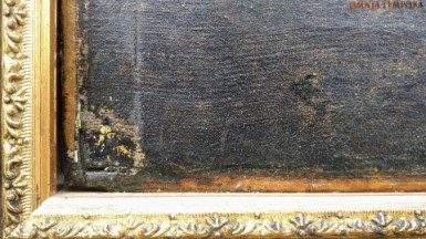 Dipinto Scuola romana - meta' XVIII secolo - olio su tela - misura cm 57x42