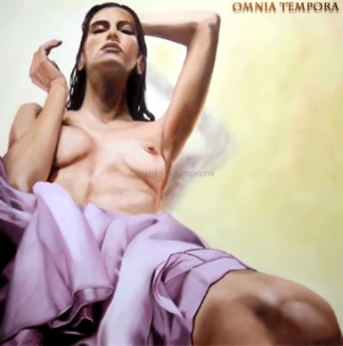 Giacomo Sampieri - Pausa - cm 90x90 - anno 2004