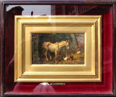 Tito Pellicciotti - olio su tavola - cm 21 x 14