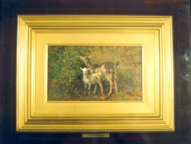 Postiglione S. - Olio su tavola - 15x25