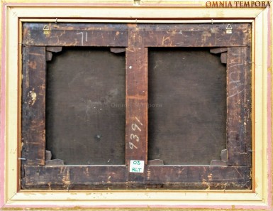 Dipinto Scuola romana - meta' XVIII secolo - olio su tela - misura cm 57x42