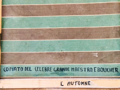 Giusto De Filippi - Copia Scenografica Da Francoise Boucher - Olio Su Tela - Misura Cm 90x100