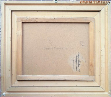 Sami Burhan - olio su masonite - anno 1963 - misura cm 61x50