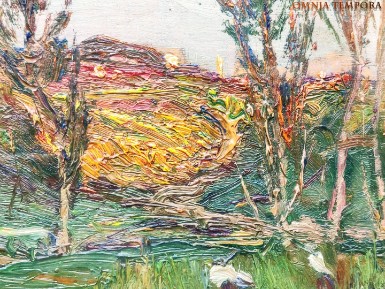 Giovanni De Petris (1880-1940) - olio su tavola -
