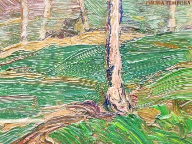 Giovanni De Petris (1880-1940) - olio su tavola -