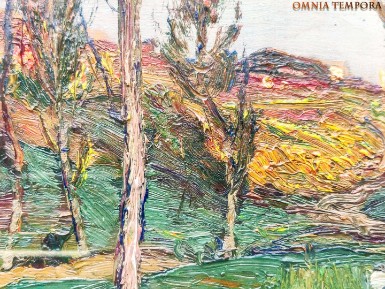 Giovanni De Petris (1880-1940) - olio su tavola -