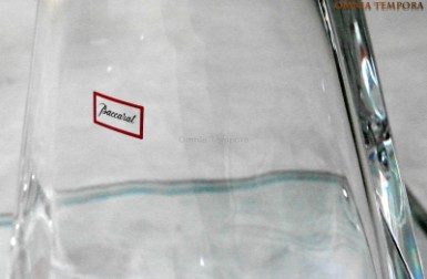 Vaso Ovalizzato Basculante Baccarat Dimensione Cm. 20x22x8