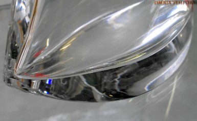 Vaso Ovalizzato Basculante Baccarat Dimensione Cm. 20x22x8