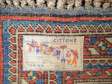 Tappeto caucasico shirvan antico - perfetto stato di conservazione - misure ft cm 190x125